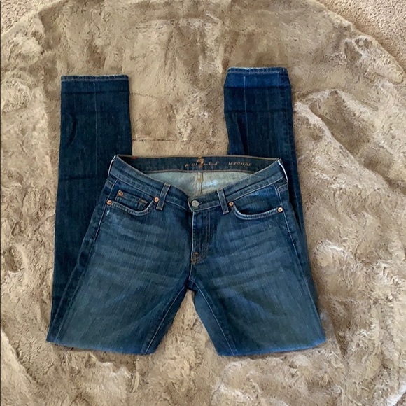 7 For All Mankind Straight Jeans - Picture 2 of 4